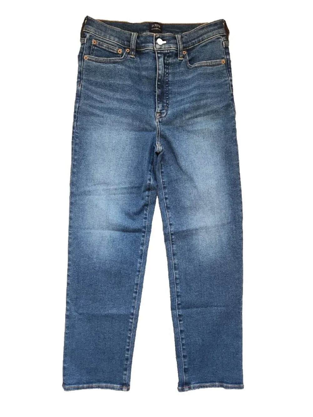 J.Crew Stovepipe Signature Stretch Jeans Women’s Sz 28 Med Wash